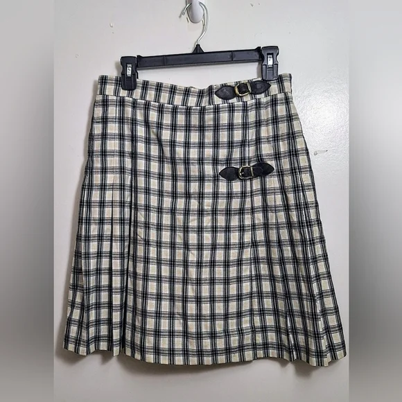 Nordstrom Vintage Plaid Kilt Styled Skort - Picture 2 of 4